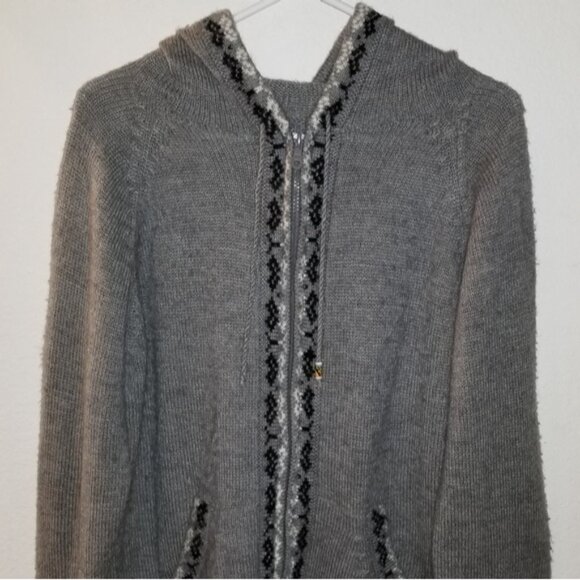 The Alpaca Connection Cardigan/Sweater w/Hoodie - Picture 3 of 7